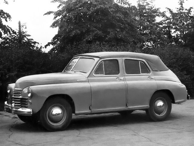 ГАЗ Победа (20) 2 поколение, открытый кузов (09.1949 - 01.1953)